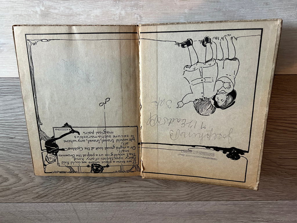 Antique 1919 "The Brownies and the Goblins" by N. Moore Banta
- Vintage Children's Book
