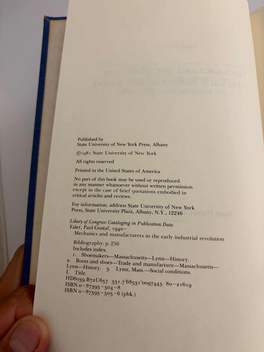 Mechanics and Manufacturers in the Early Industrial Revolution