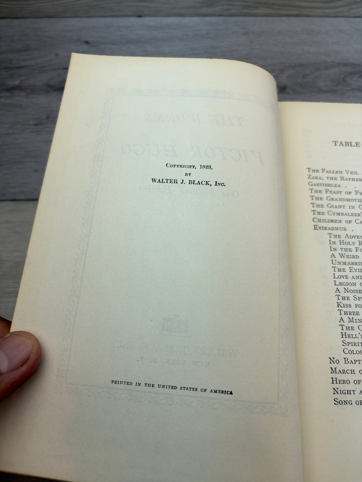 The Works of Victor Hugo (One Volume Edition)