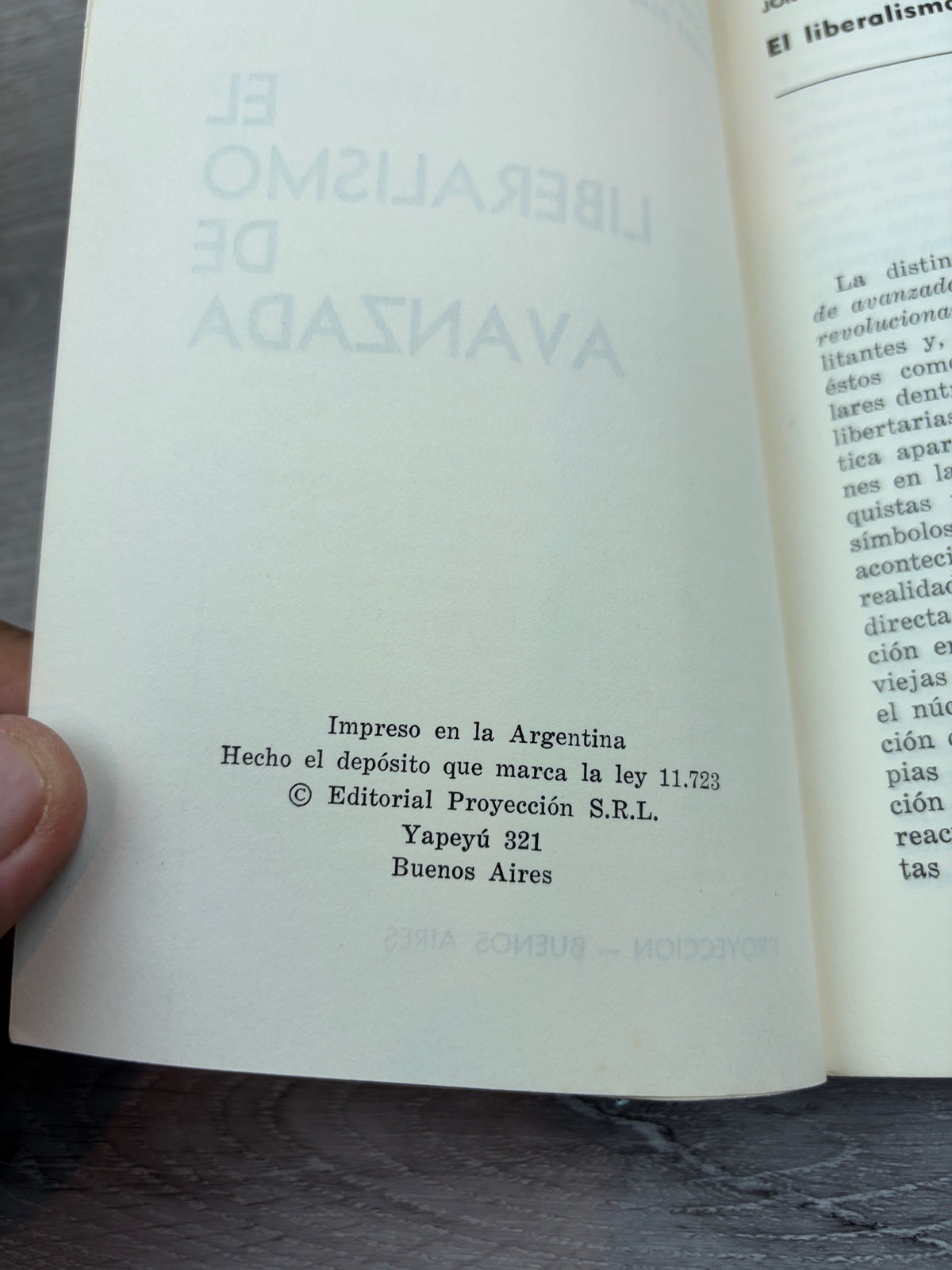 El liberalismo de avanzada