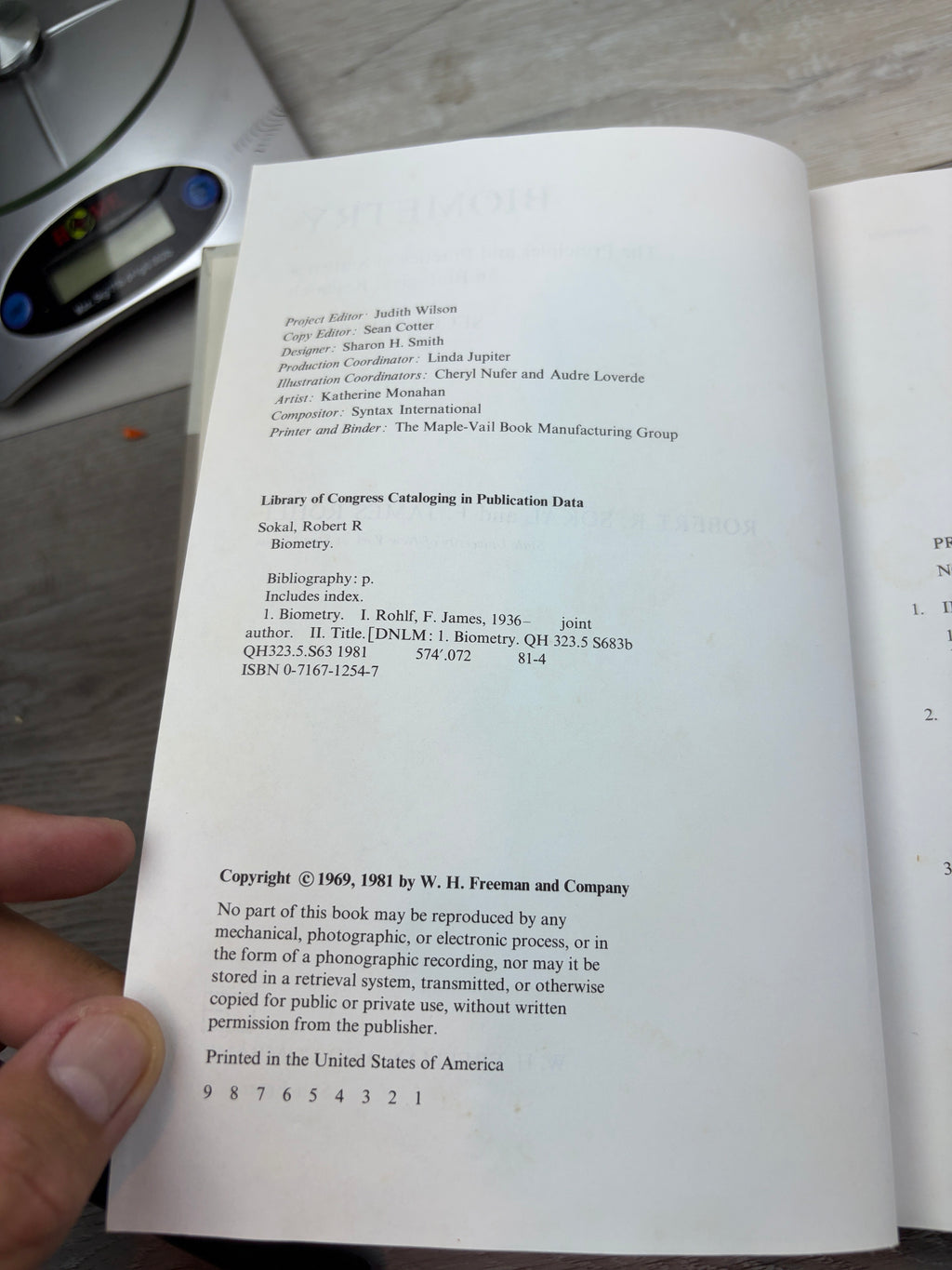 Biometry: The Principles and Practice of Statistics in Biological Research