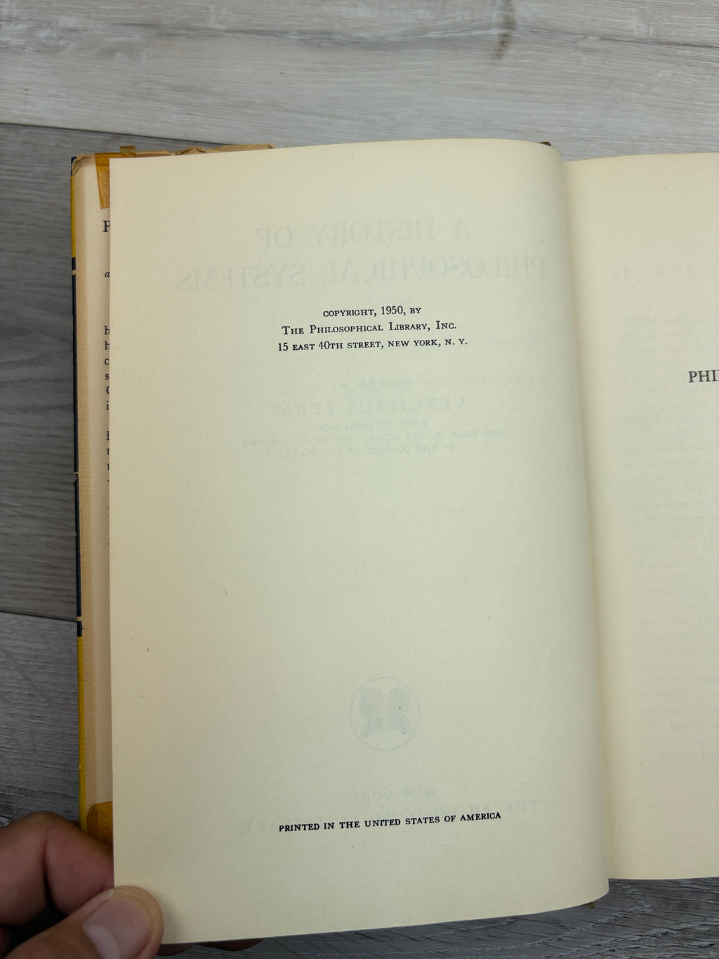 A History of Philosophical Systems