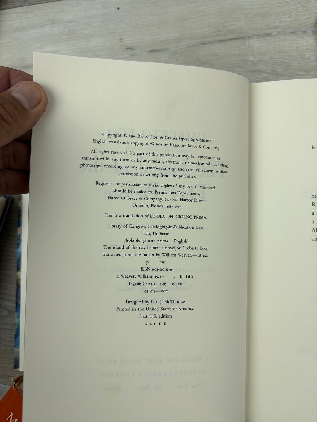 The Island of the Day Before: A Novel