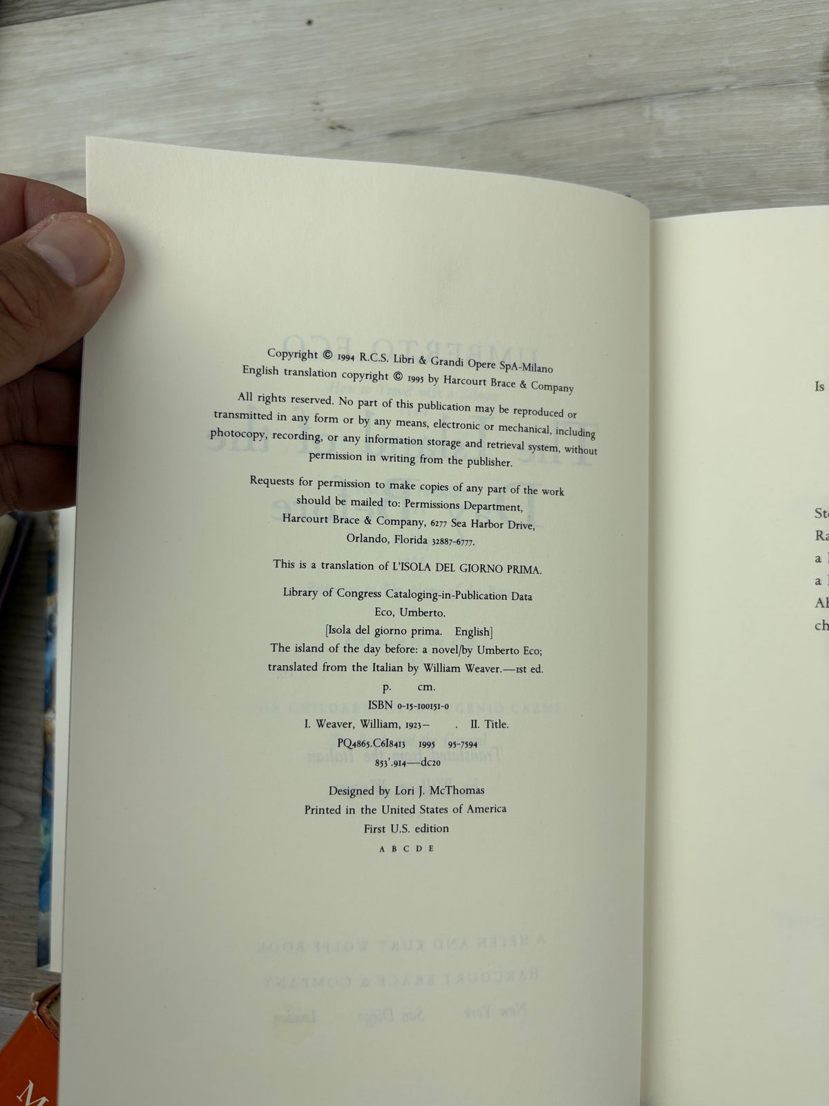 The Island of the Day Before: A Novel