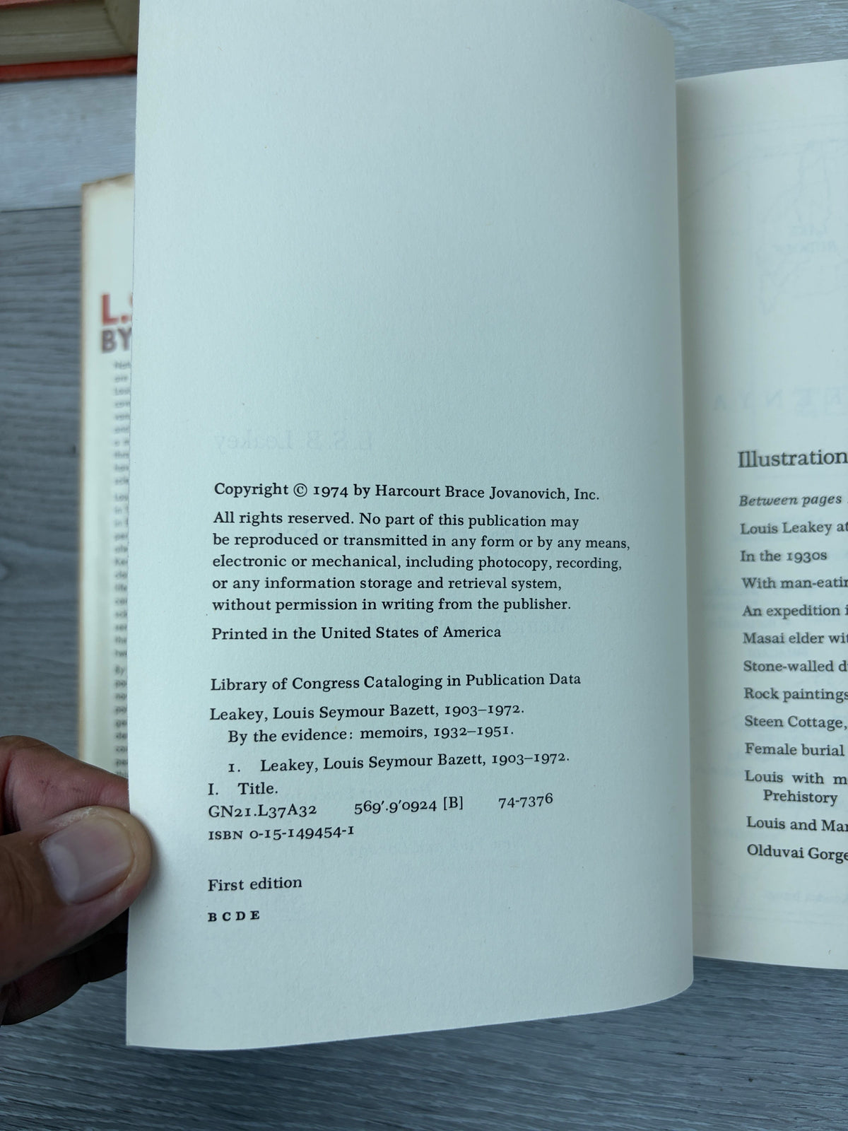 By the Evidence: Memoirs, 1932-1951