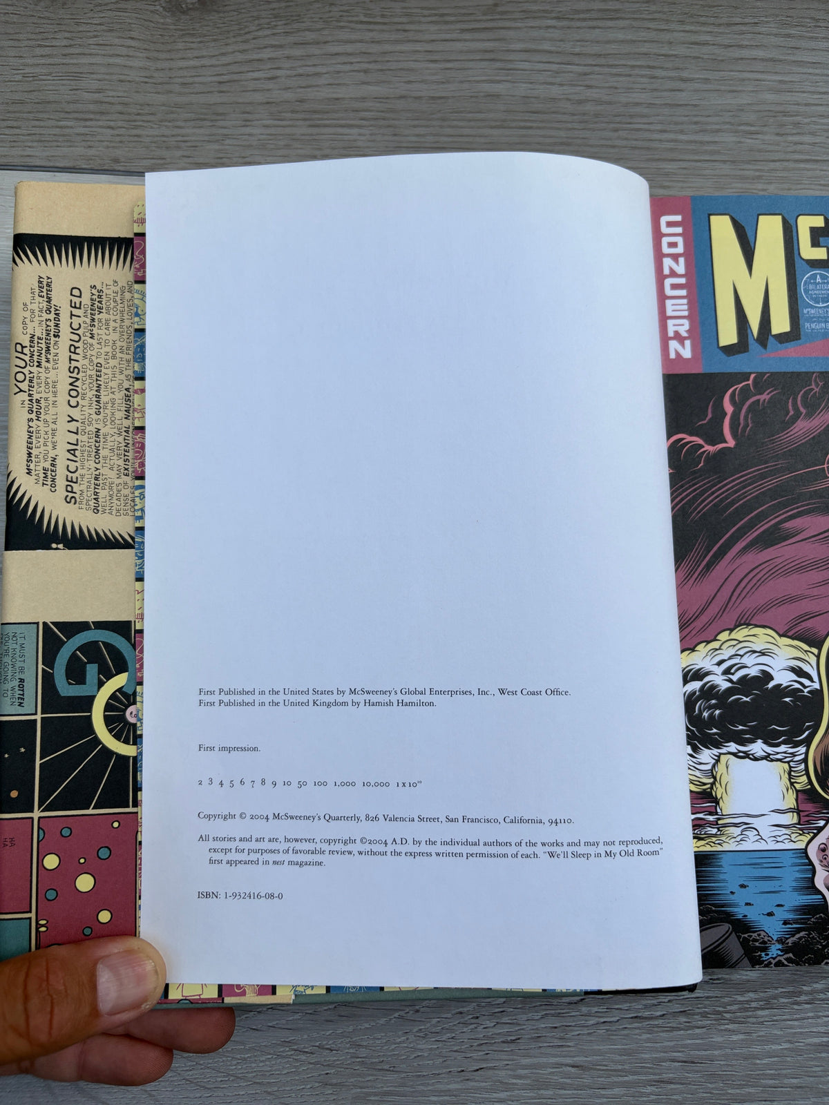 McSweeney's Quarterly Concern, Issue Number 13
