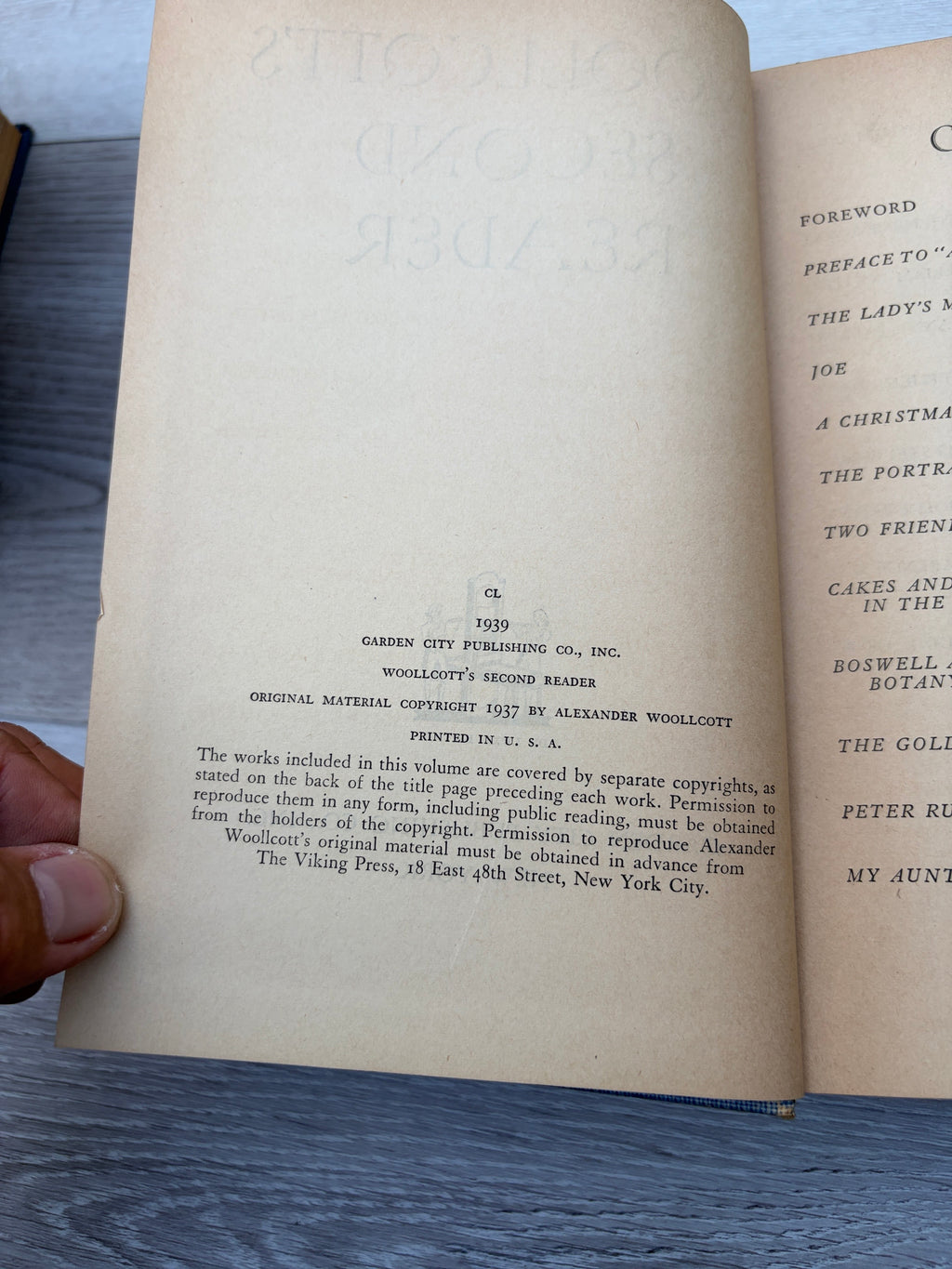 Woollcott's Second Reader (De Luxe Edition)