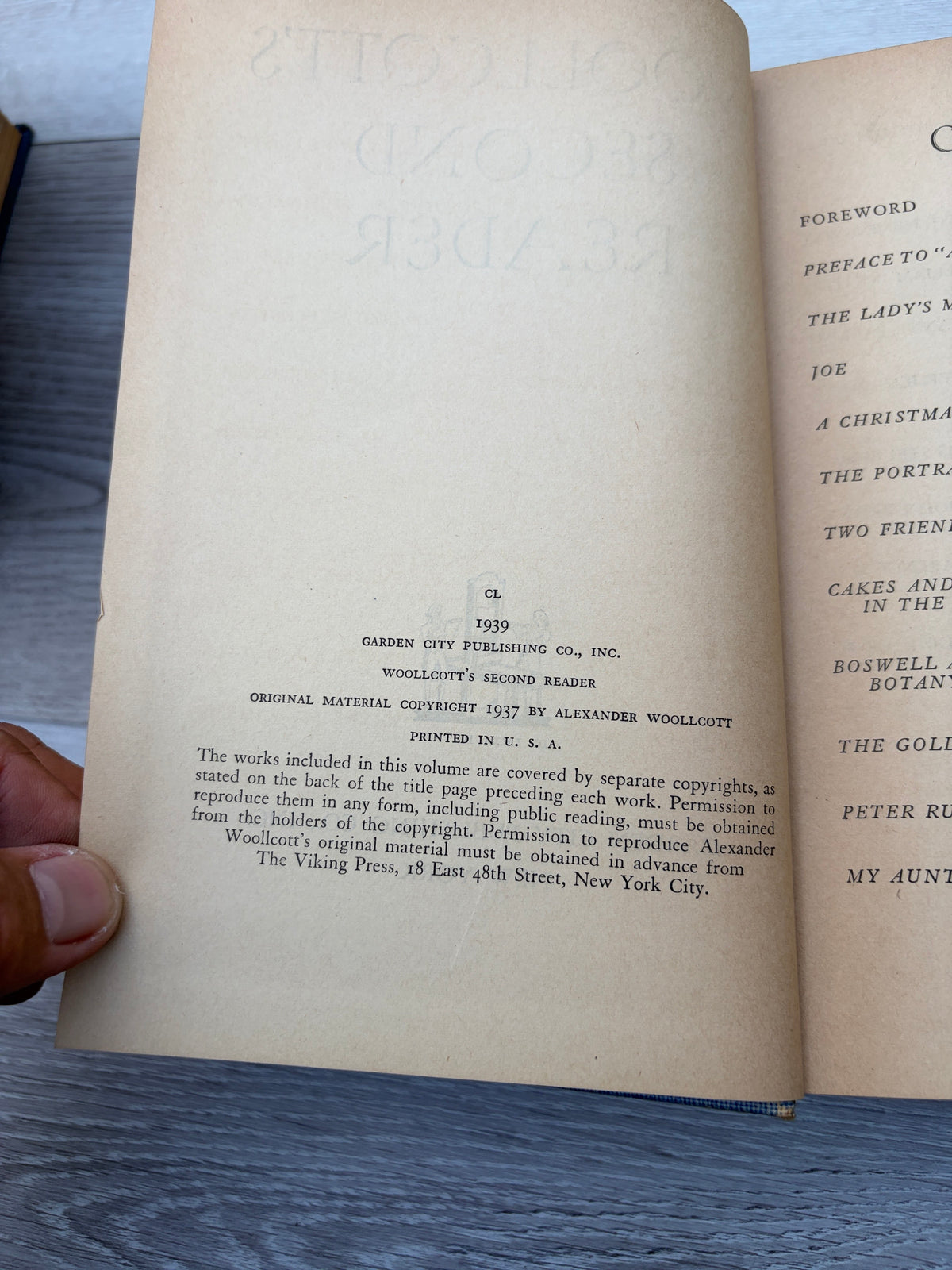 Woollcott's Second Reader (De Luxe Edition)