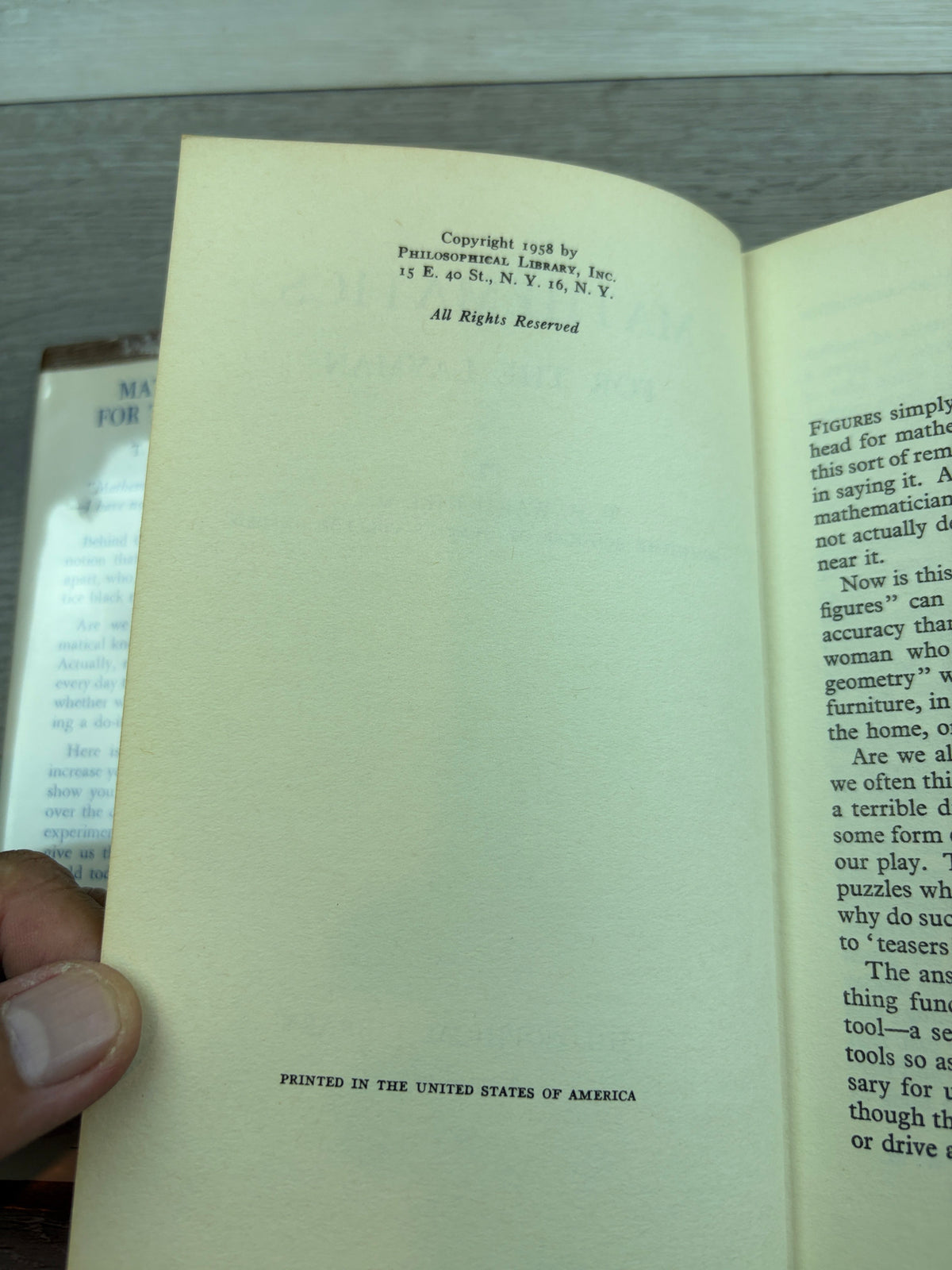 Mathematics for the Layman