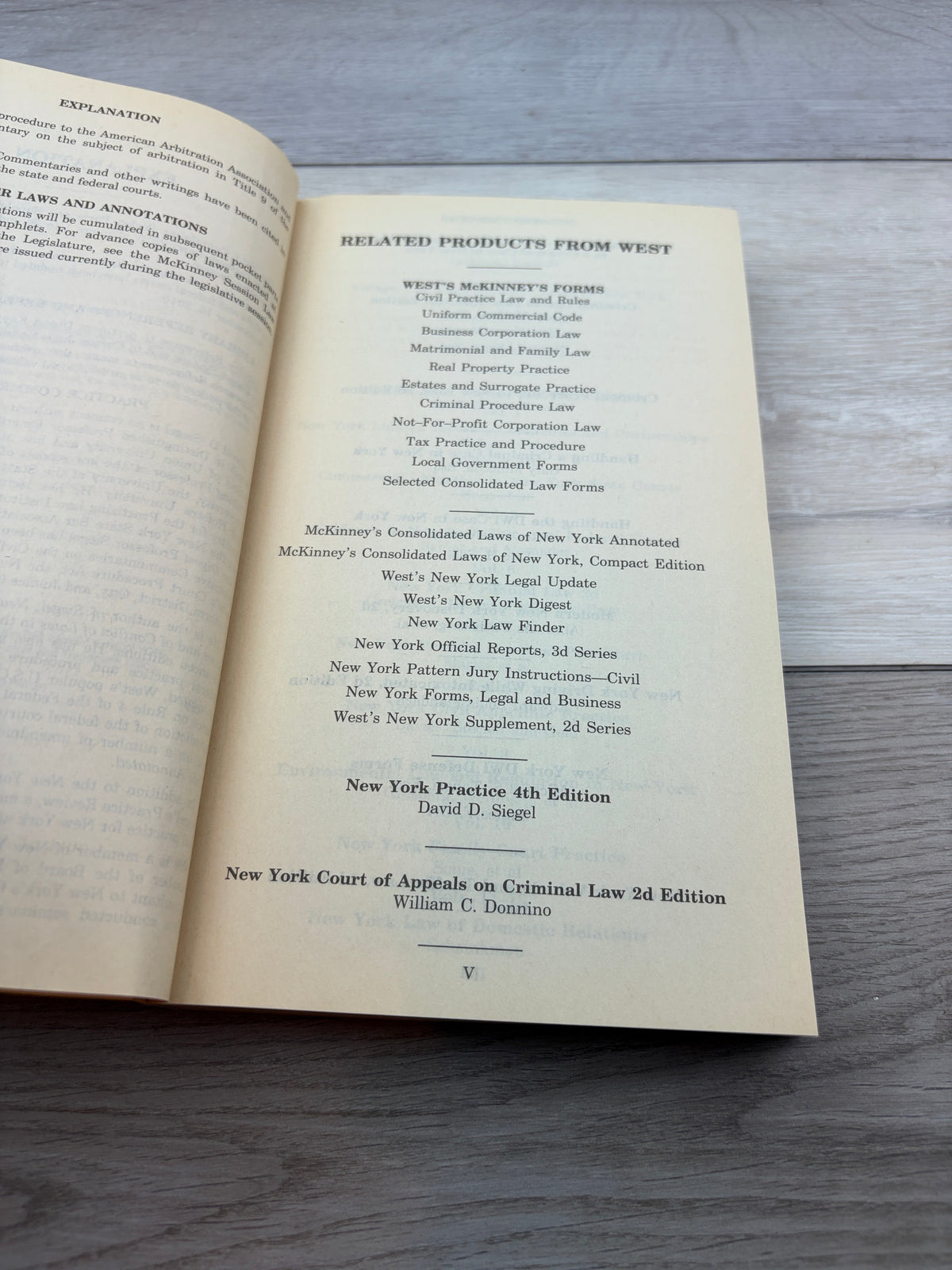 McKinney's Consolidated Laws of New York Annotated, Book 7B