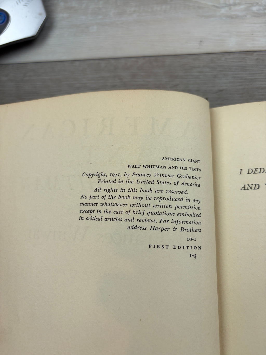 American Giant: Walt Whitman and His Times