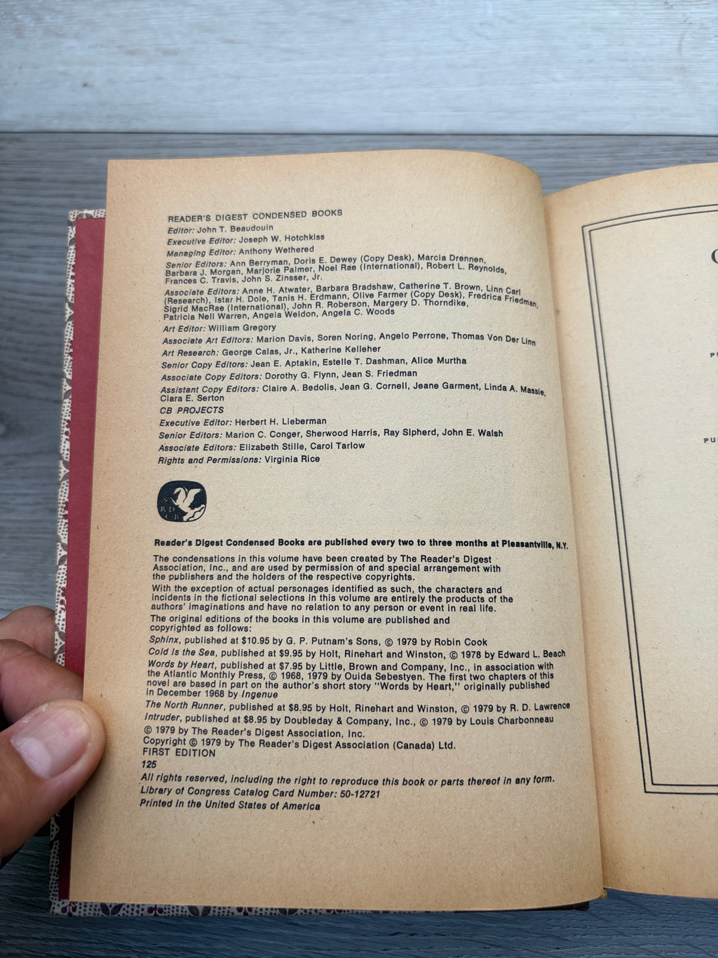 Reader's Digest Condensed Books Volume 4 (1979)