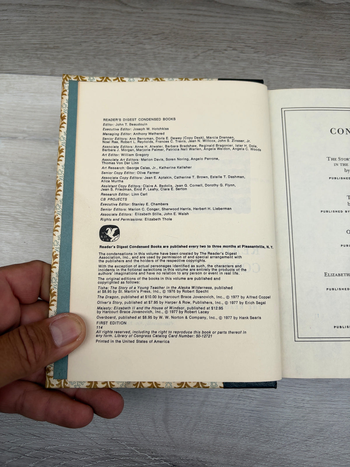 Reader's Digest Condensed Books, Volume 3 (1977)