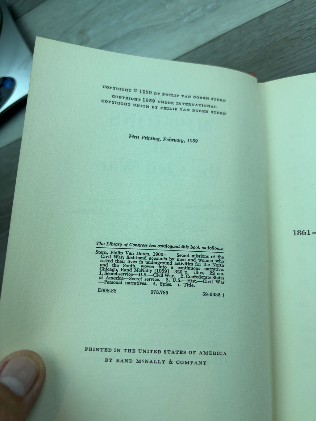 Secret Missions of the Civil War