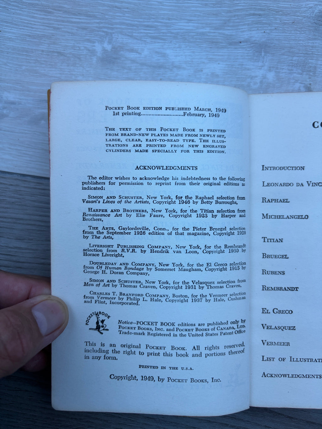 The Pocket Book of Old Masters