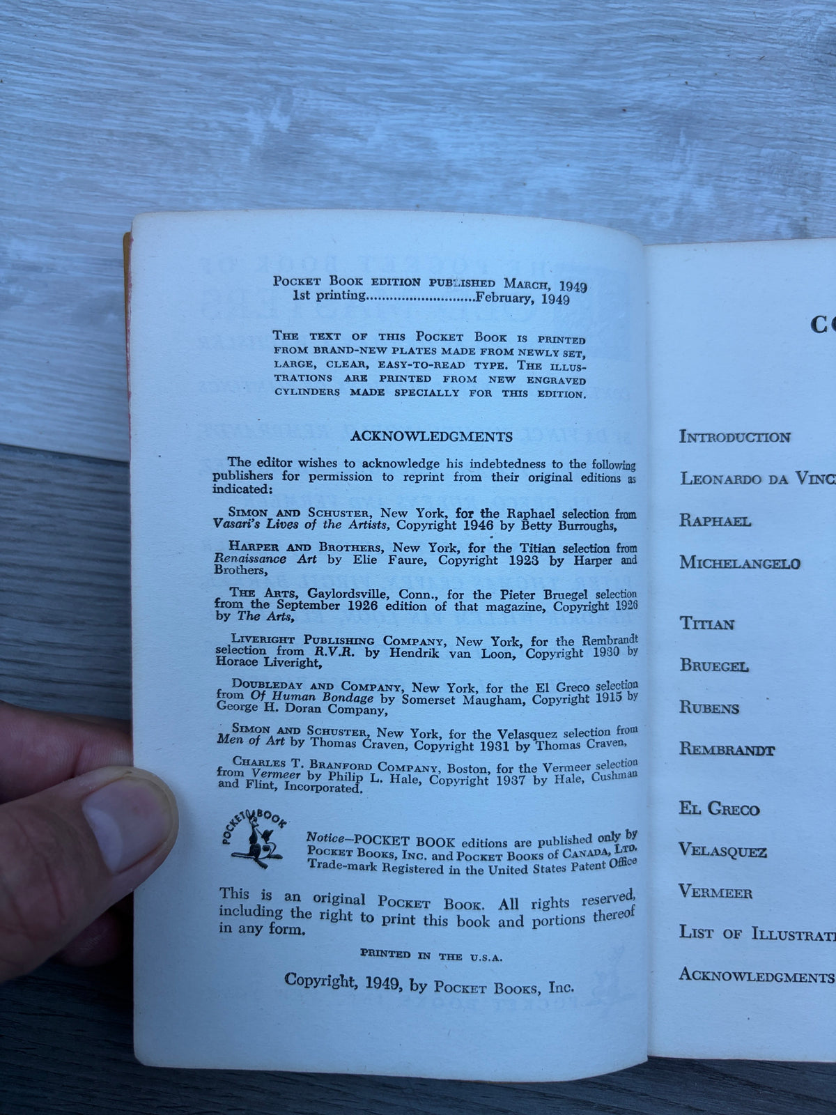The Pocket Book of Old Masters