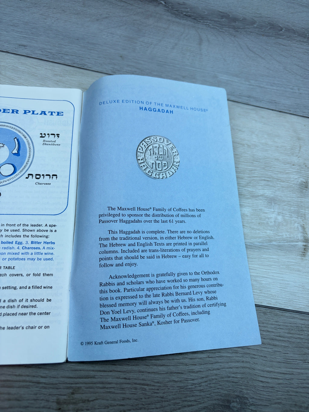 Maxwell House Passover Haggadah