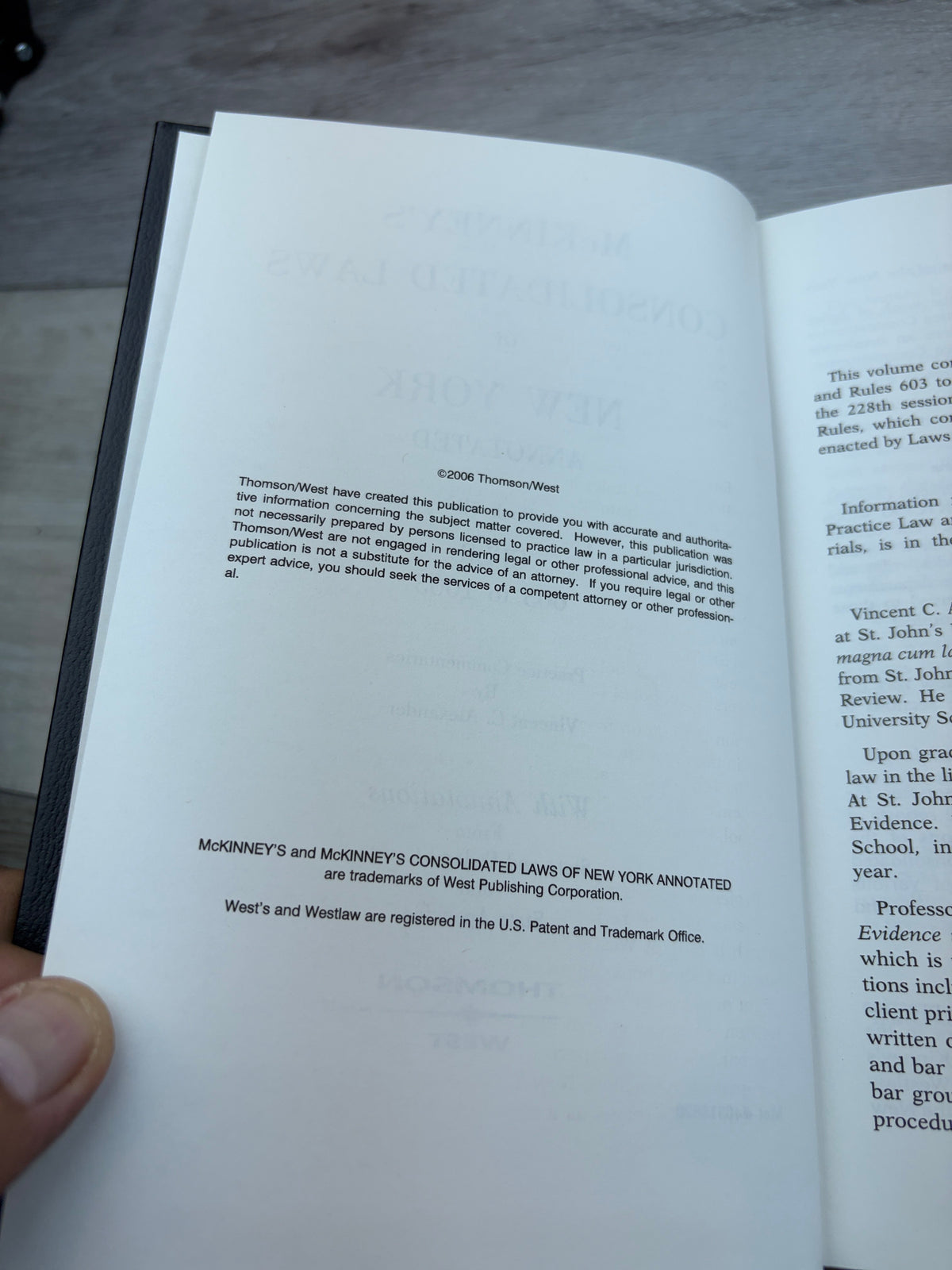 McKinney's Consolidated Laws of New York Annotated 7B: 603 to 1005