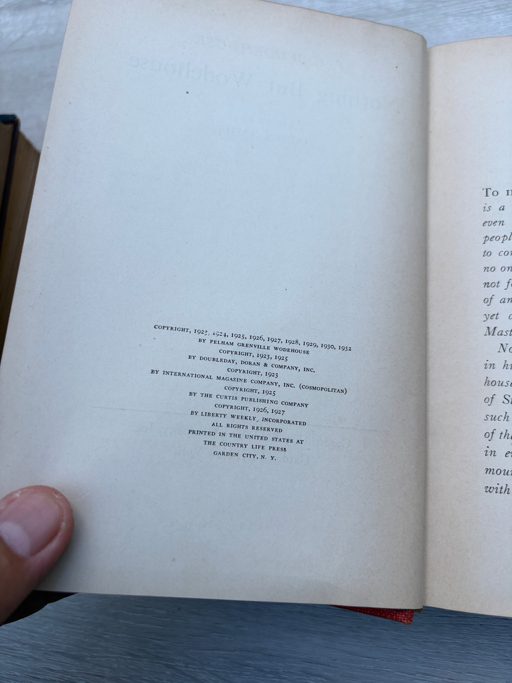 Nothing But Wodehouse