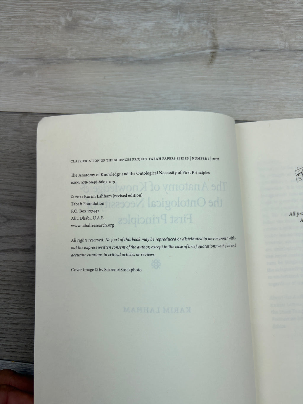 The Anatomy of Knowledge and the Ontological Necessity of First Principles