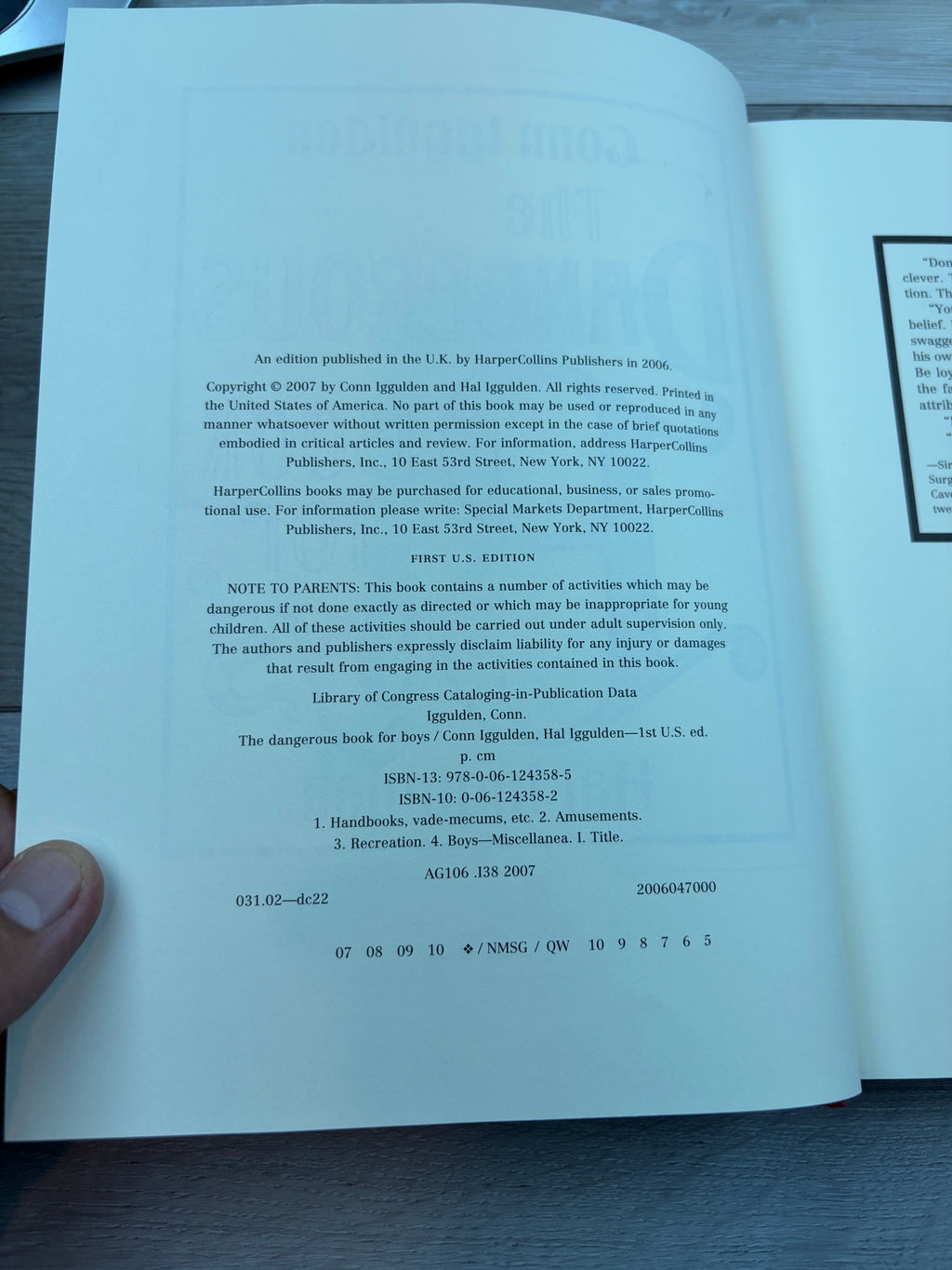 The Dangerous Book for Boys