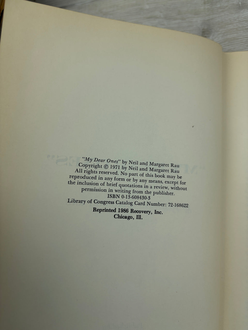 Successful Living: "My Dear Ones"