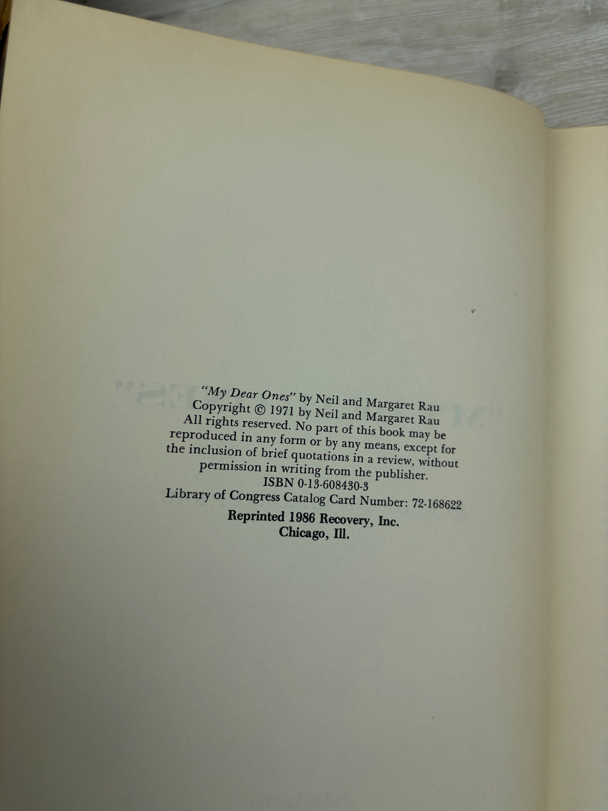 Successful Living: "My Dear Ones"