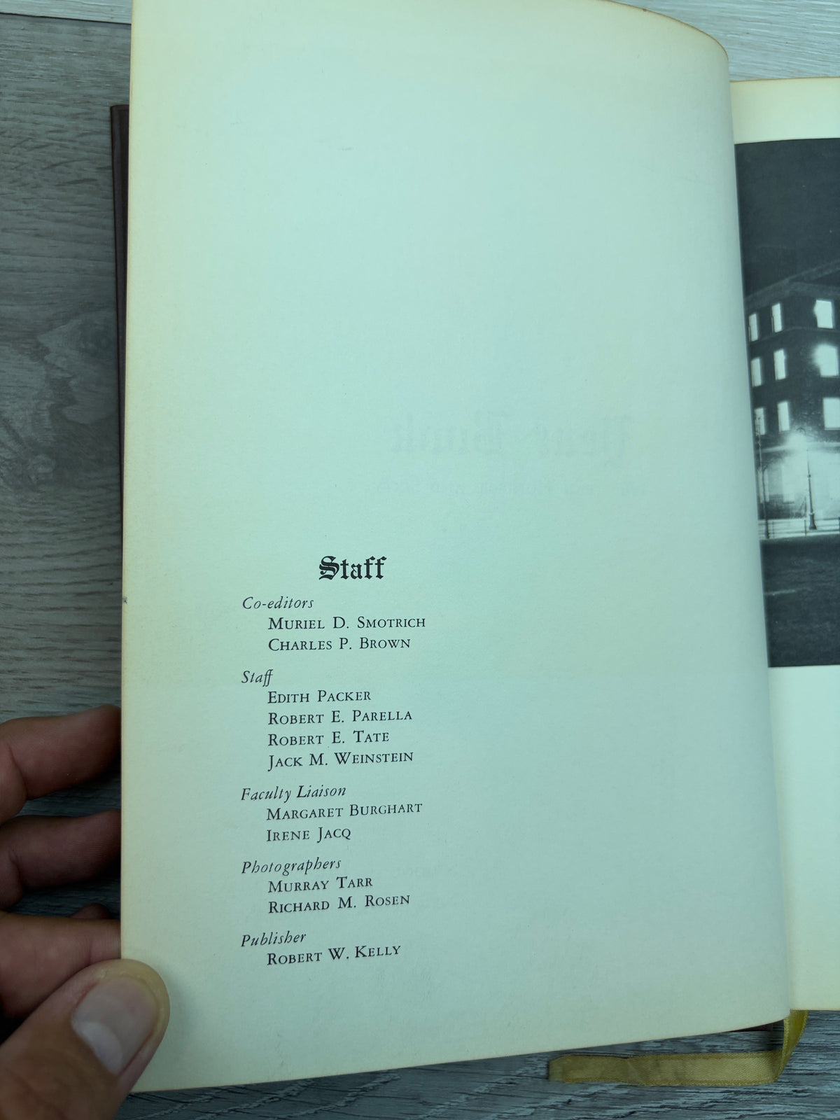 Year Book: Nineteen Hundred and Sixty, School of Law, New York University