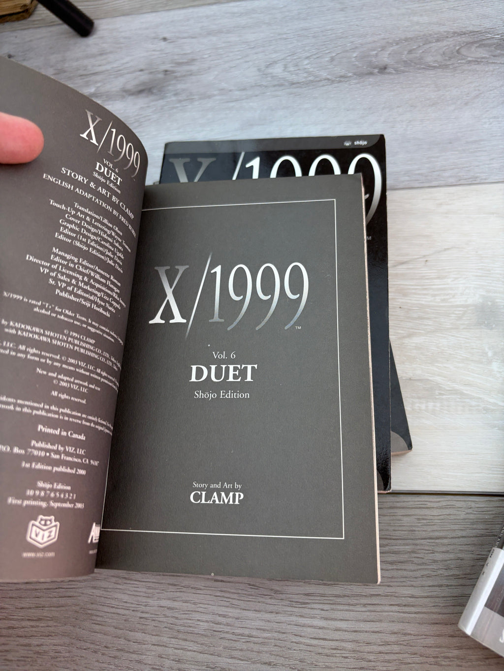 X/1999 Volumes 1,3,4,6,7,8