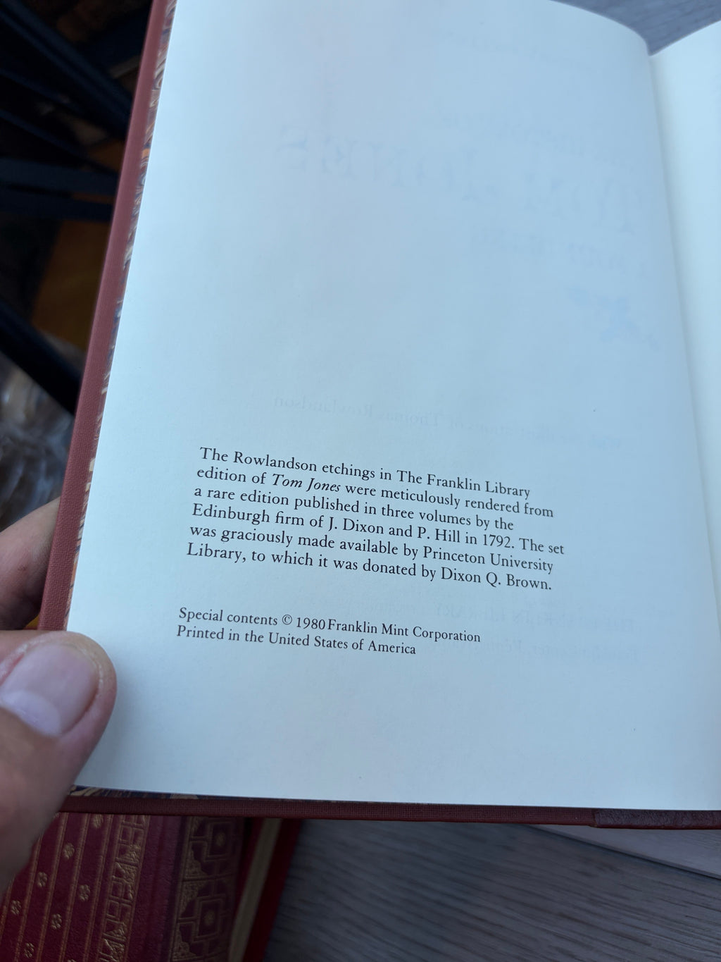 The History of Tom Jones, a Foundling