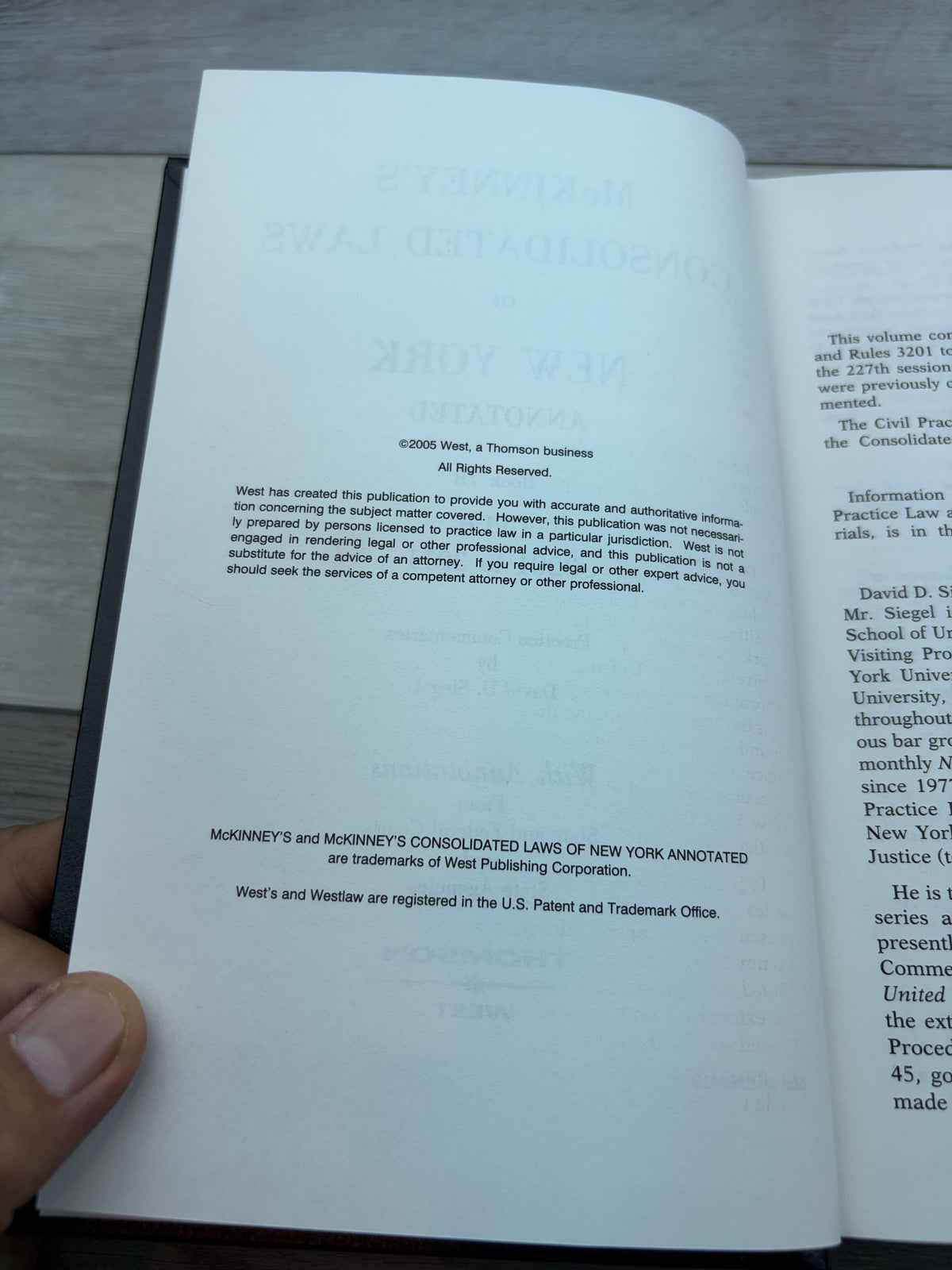 McKinney's Consolidated Laws of New York Annotated, Book 7B