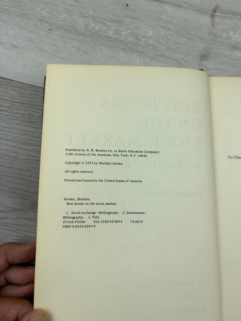 Best Books on the Stock Market: An Analytical Bibliography