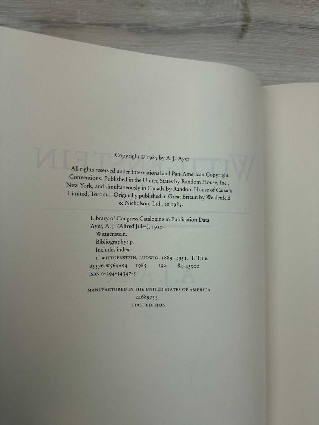 Wittgenstein