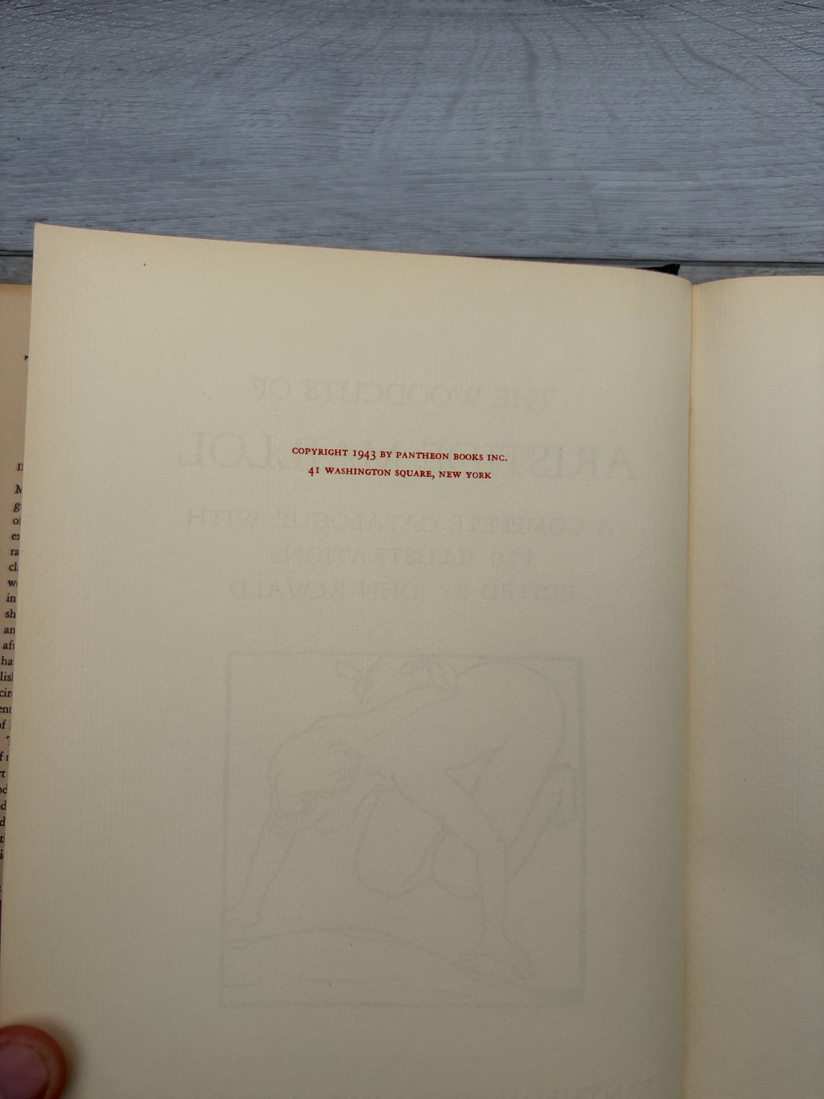 The Woodcuts of Aristide Maillol: A Complete Catalogue with 176 Illustrations