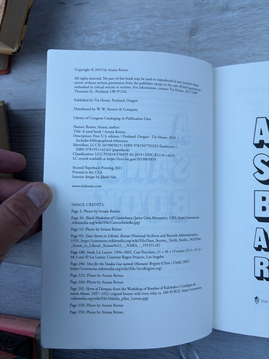 A Sand Book