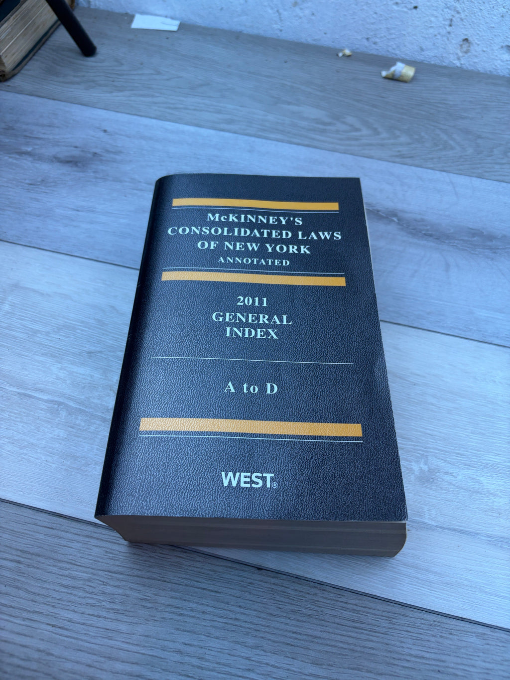 McKinney's Consolidated Laws of New York Annotated 2011