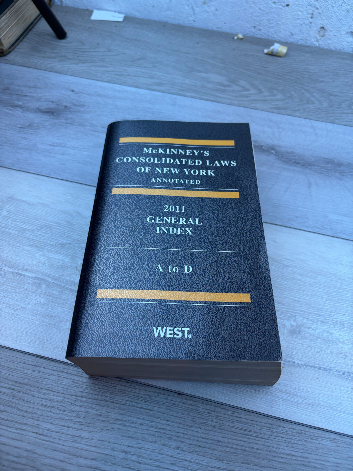 McKinney's Consolidated Laws of New York Annotated 2011
