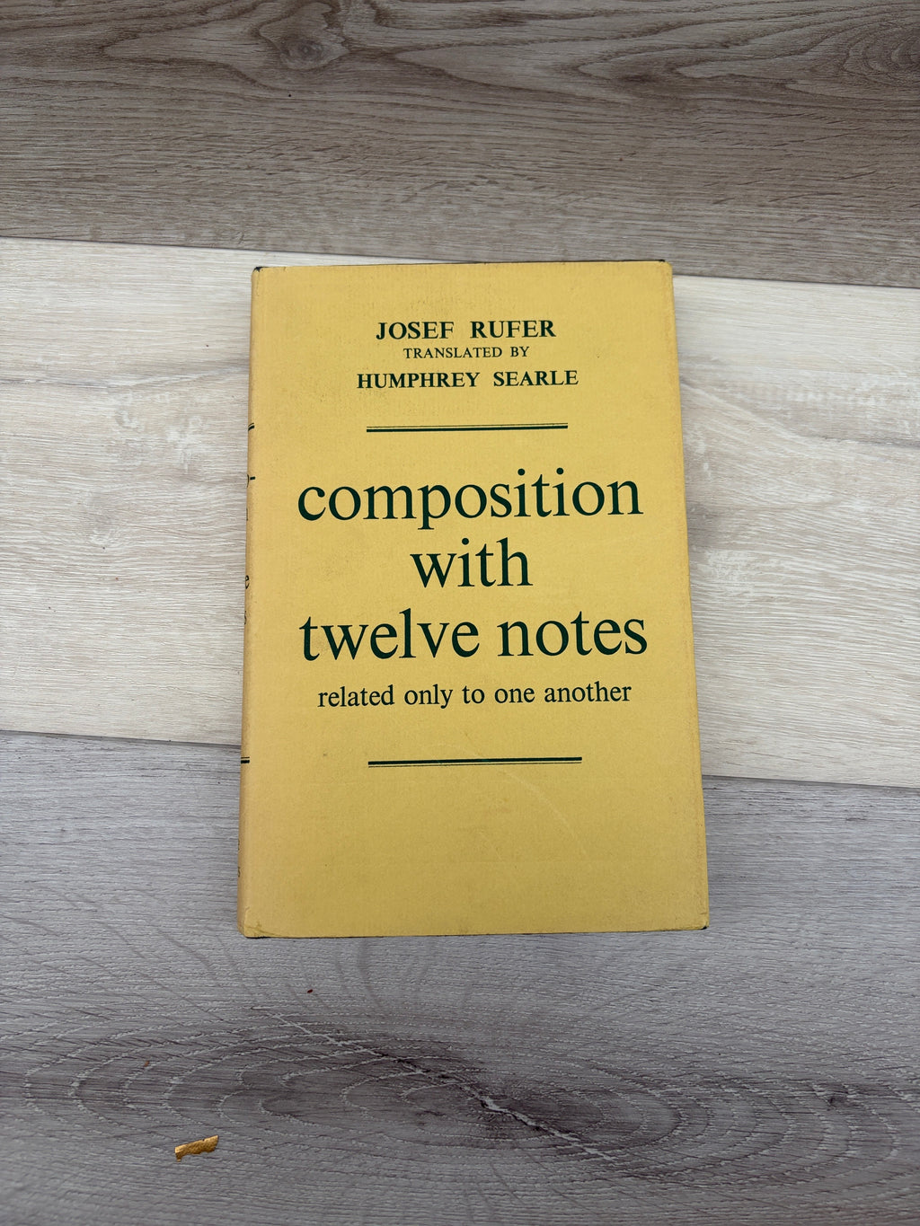 Composition with Twelve Notes Related Only to One Another
