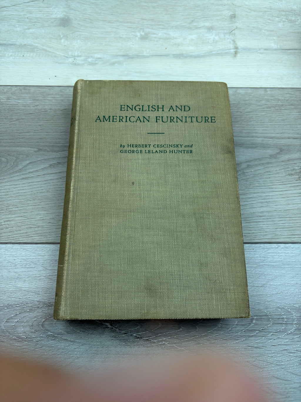 English and American Furniture