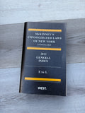 McKinney's Consolidated Laws of New York Annotated 2011 General Index E to L