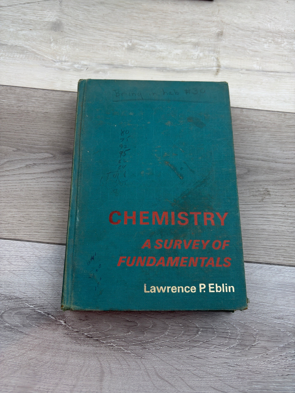 Chemistry: A Survey of Fundamentals