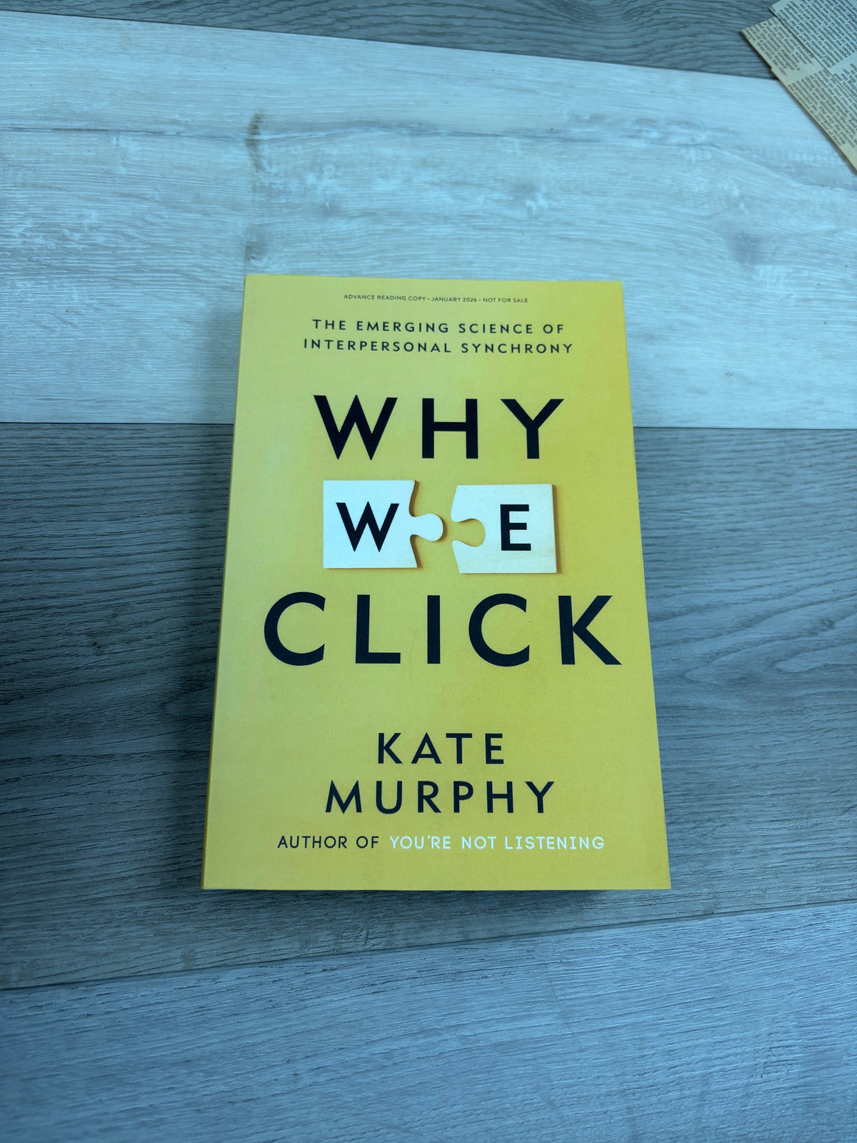 Why We Click: The Emerging Science of Interpersonal Synchrony