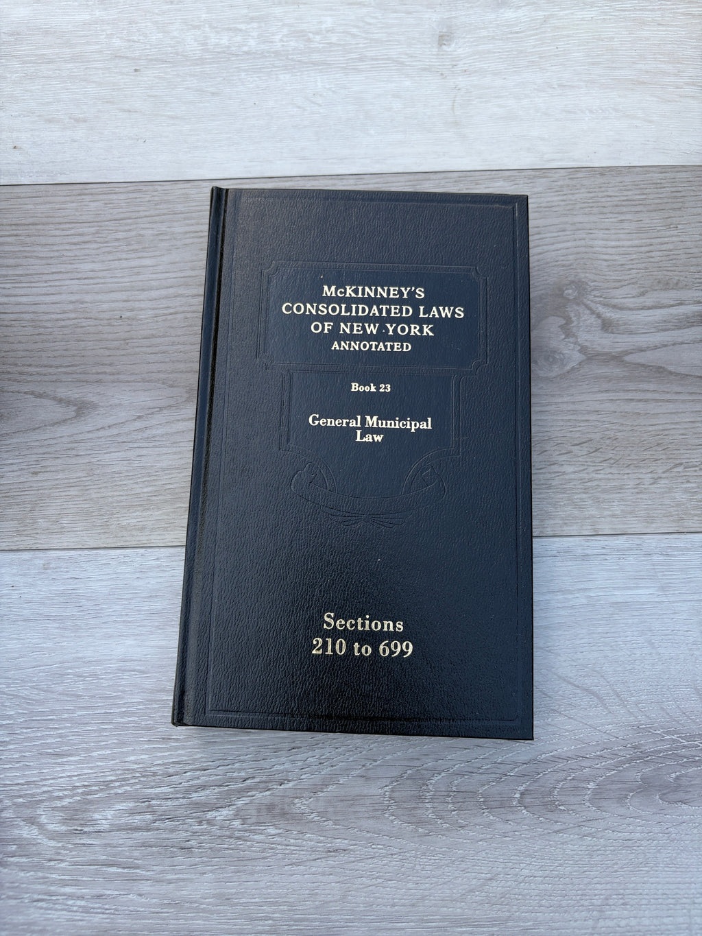 McKinney's Consolidated Laws of New York Annotated. Book 23