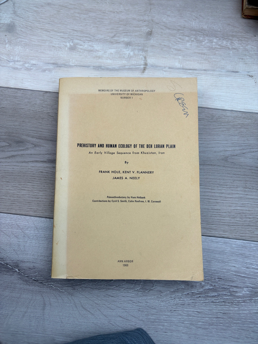 Prehistory and Human Ecology of the Deh Luran Plain