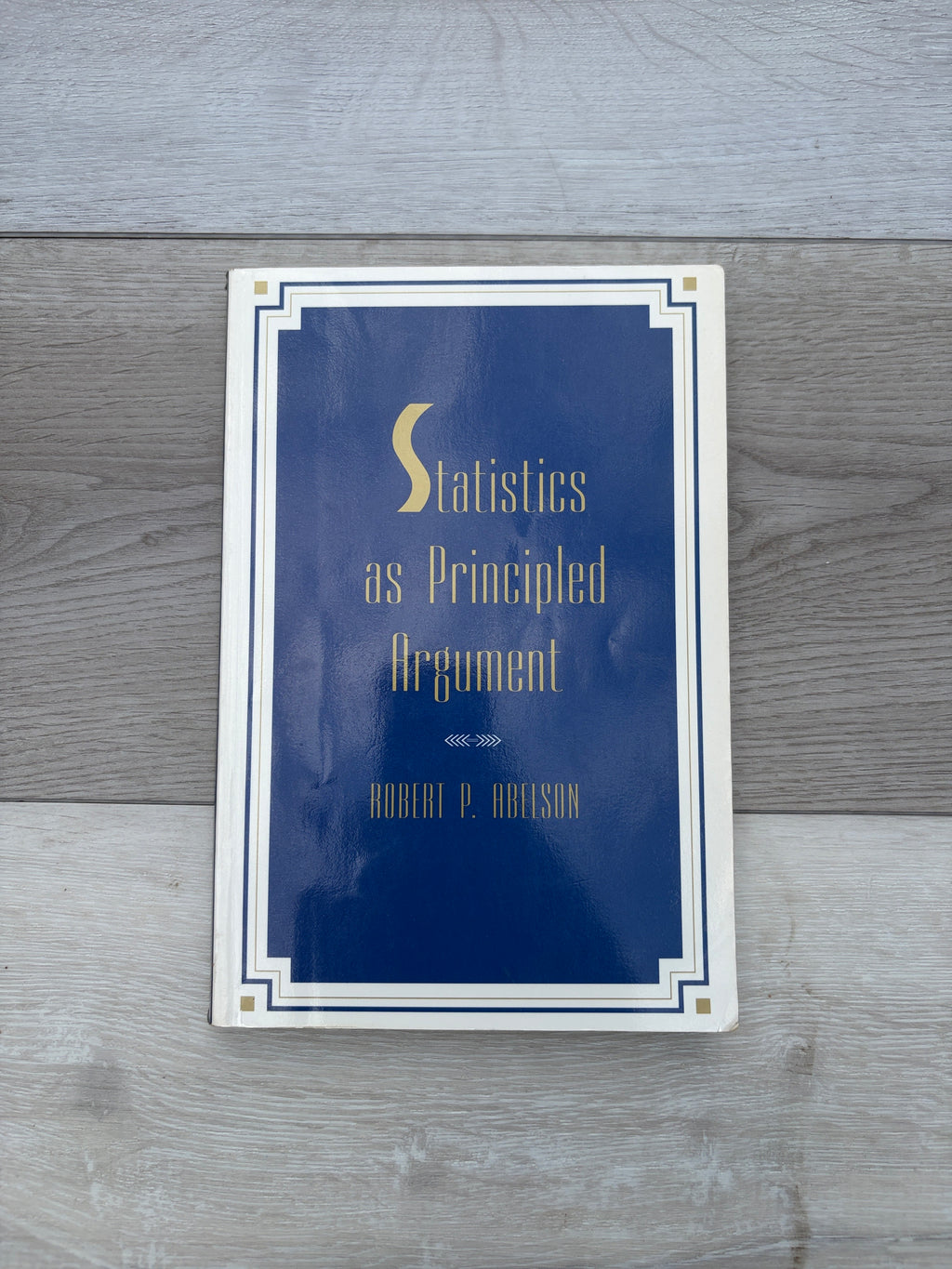 Statistics as Principled Argument