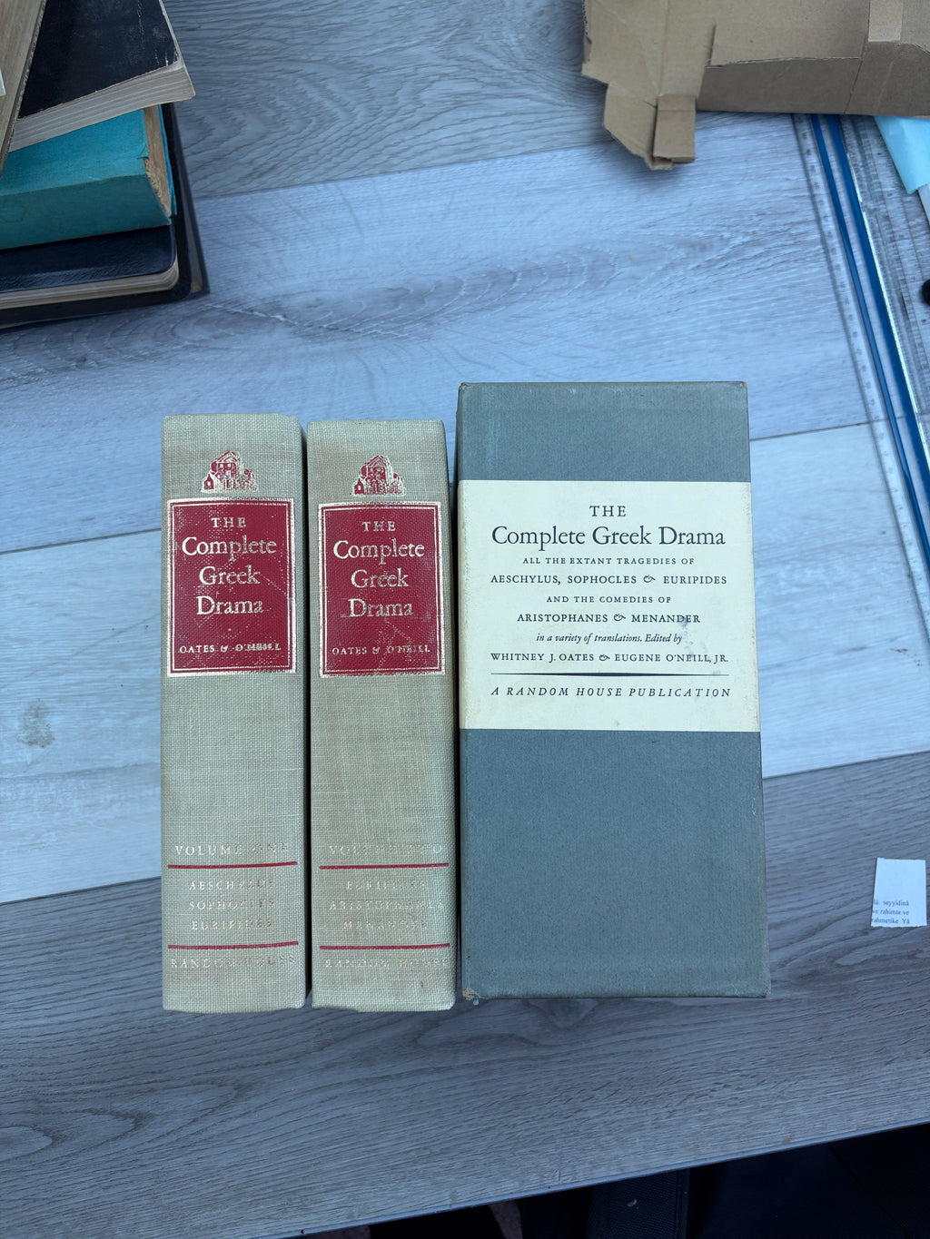 The Complete Greek Drama, 2 Volumes
