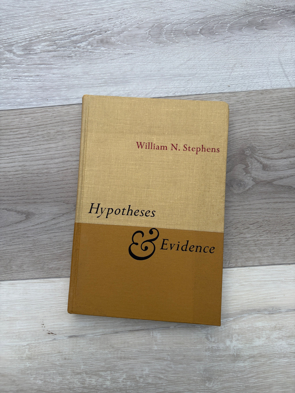Hypotheses and Evidence