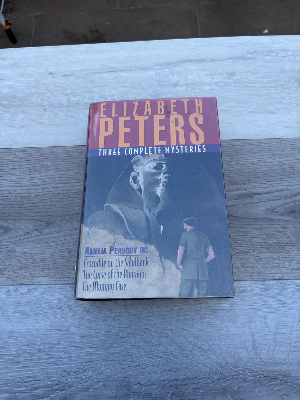 Three Complete Amelia Peabody Mysteries