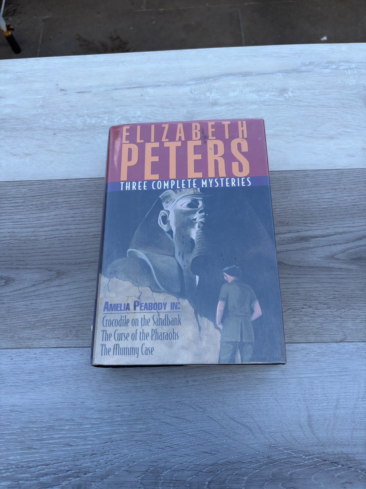 Three Complete Amelia Peabody Mysteries