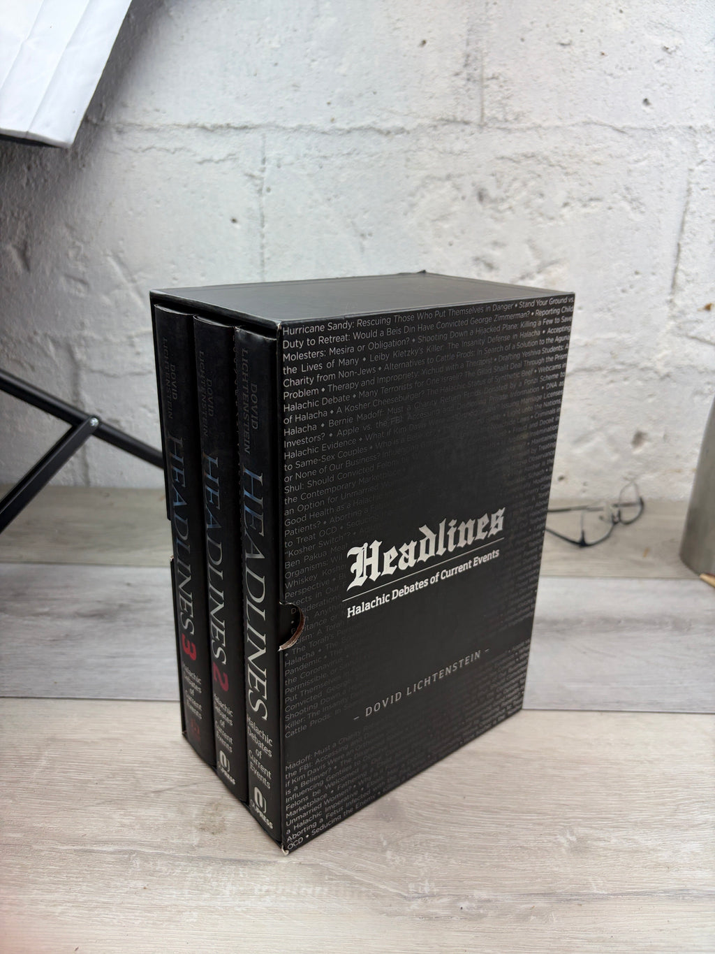 Headlines: Halachic Debates of Current Events